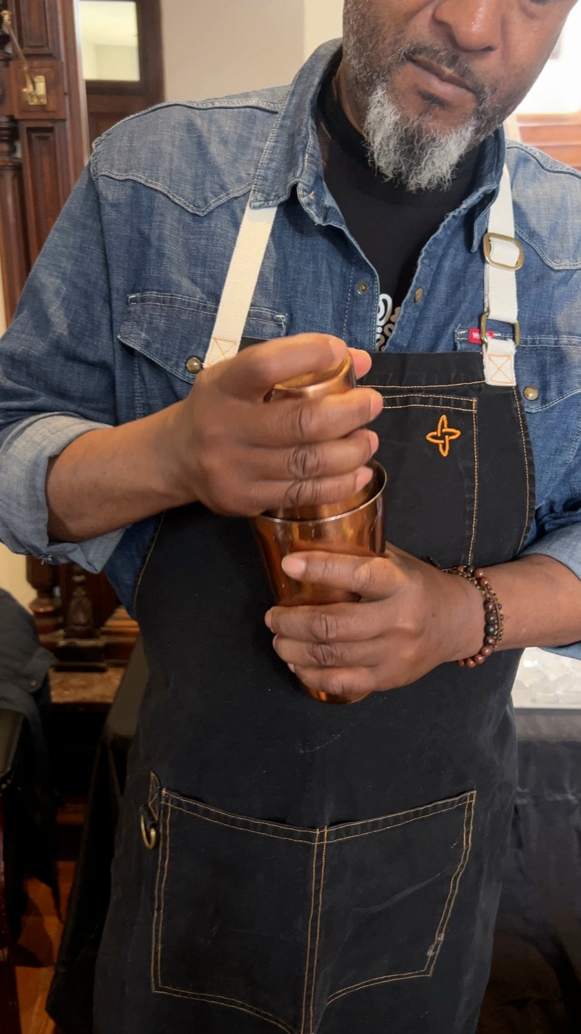 A Lush by Cajou cocktail served